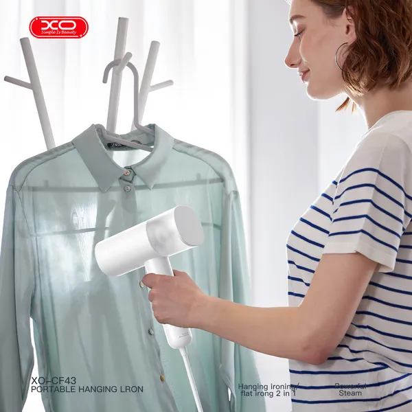 Sở hữu ngay bàn ủi hơi nước XO CF43 - Bàn ủi chất lượng, bảo vệ quần áo, tiện lợi, khử khuẩn hiệu quả