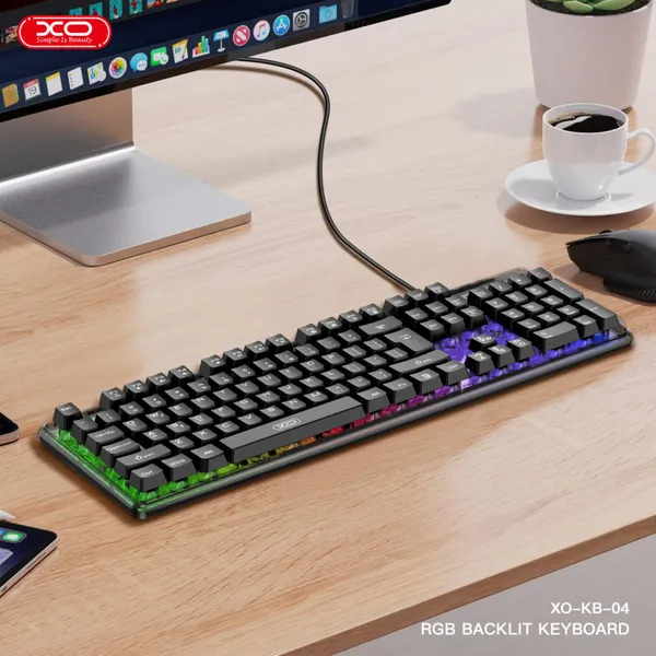 Bàn Phím Cơ Game Có Dây XO KB04, Bàn phím Cơ USB Cho Game Thủ