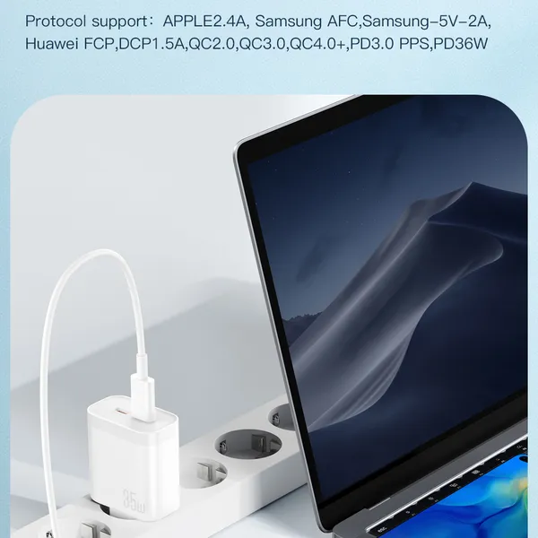 Bộ Sạc Chính Hãng XO L105 Công Suất 35W Sạc Siêu Nhanh  Đầy Pin Trong Tích Tắc