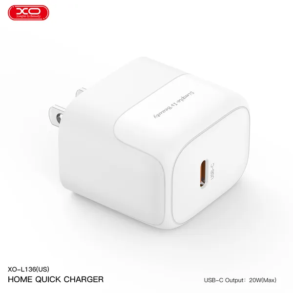 Bộ Sạc Điện Thoại XO L136 Công Suất 20W Sạc Cực Nhanh, Đỉnh Cao Công Nghệ