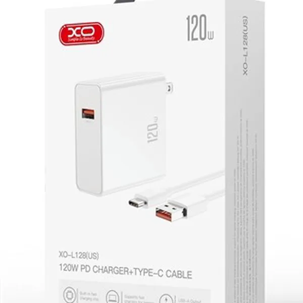 Bộ Sạc Chính Hãng XO L128, Sạc Nhanh 120W, Tương Thích Oppo, Vivo, Xiaomi