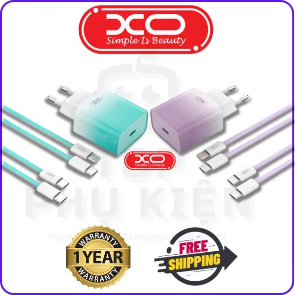 Bộ Sạc Điện Thoại XO CE18 - Vua Sạc Nhanh, Chinh Phục Mọi Giới Hạn