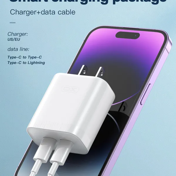 Bộ Sạc Chính Hãng XO L105 Công Suất 35W Sạc Siêu Nhanh  Đầy Pin Trong Tích Tắc