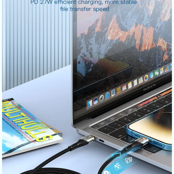 Dây Sạc Điện Thoại XO Q223, Sạc Nhanh 27W/60W, Siêu Bền Và Ổn Định