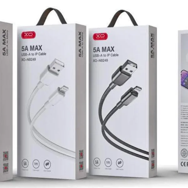 Dây Sạc Điện Thoại XO NB249– Bền Bỉ, Sạc Nhanh, Hiệu Suất Tối Ưu