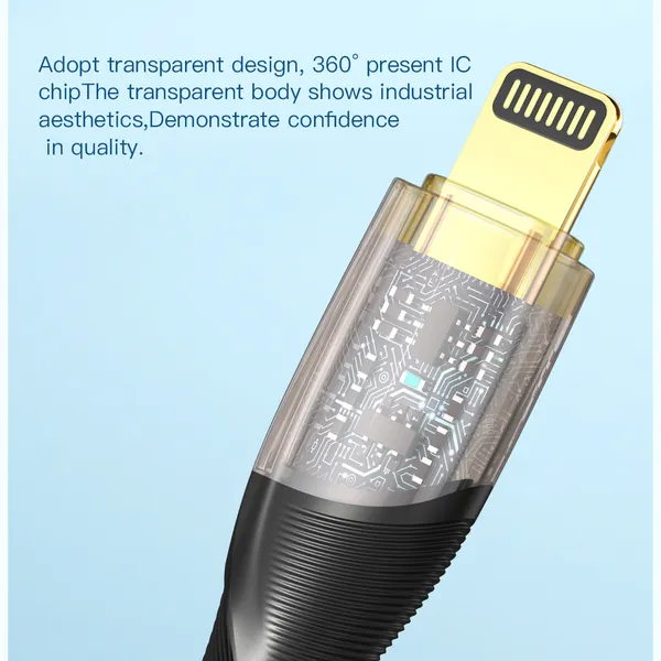 Dây Sạc Điện Thoại XO Q223, Sạc Nhanh 27W/60W, Siêu Bền Và Ổn Định