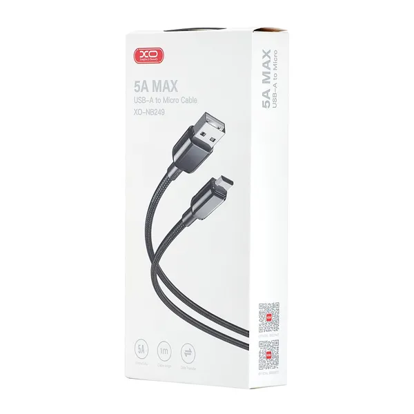 Dây Sạc Điện Thoại XO NB249– Bền Bỉ, Sạc Nhanh, Hiệu Suất Tối Ưu