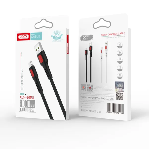 Dây Sạc Điện Thoại XO NB151 Giải Pháp Sạc Nhanh, Bền Bỉ Cho Mọi Thiết Bị