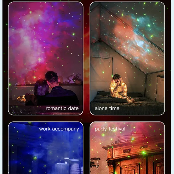 Đèn chiếu bầu trời sao hình phi hành gia XO CF1 - Chiếu ngân hà, điều khiển từ xa