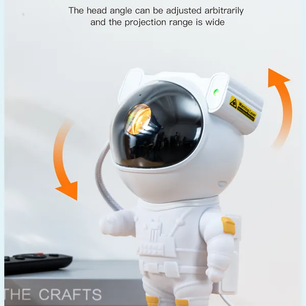 Đèn chiếu bầu trời sao hình phi hành gia XO CF1 - Chiếu ngân hà, điều khiển từ xa