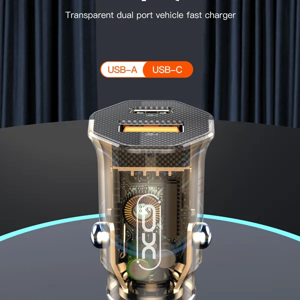 Đầu Sạc Ô Tô XO CC49 2 Cổng USB 2.4A: Sạc Nhanh, An Toàn Công Suất 12W