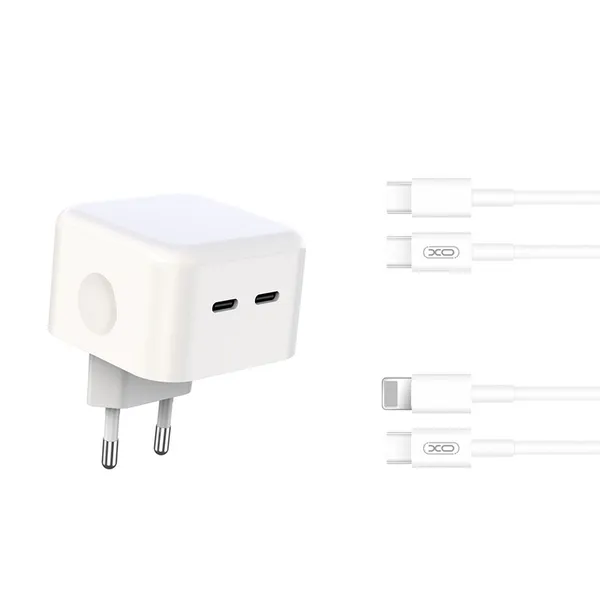 Bộ Sạc Chính Hãng XO L102, Sạc Nhanh Với Công Suất Tối Đa 35W, Pin Nhanh Đầy, Vui Hết Ý