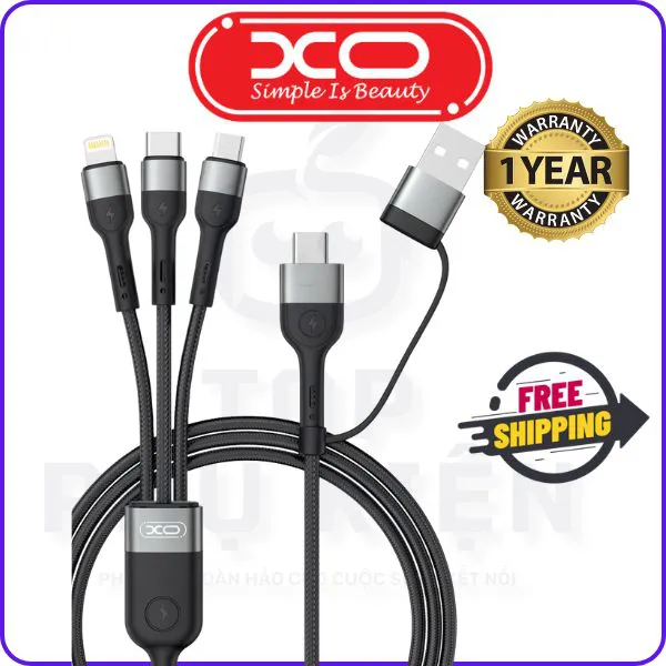 Dây Sạc Điện Thoại XO NB254, Công Suất 12W/60W, Là Giải Pháp Hoàn Hảo Cho Bạn