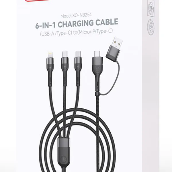 Dây Sạc Điện Thoại XO NB254, Công Suất 12W/60W, Là Giải Pháp Hoàn Hảo Cho Bạn