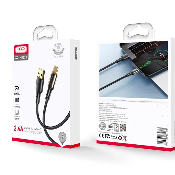 Dây Sạc Điện Thoại XO NB229– Bền Đến Mức Bạn Phải Ngạc Nhiên!