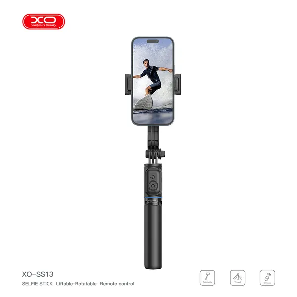 Gậy Chụp Ảnh Bluetooth XO SS13 – Công Cụ Hoàn Hảo Cho Mọi Khoảnh Khắc Chụp Ảnh