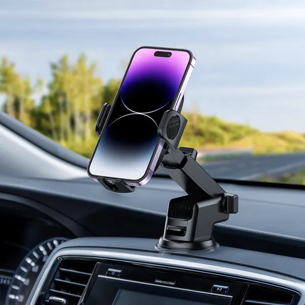 Giá Đỡ Điện Thoại Ô Tô Dạng Hít XO C121, Dạng Xoay, Giá Đỡ Cao Cấp 