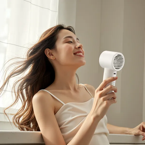 Quạt mini cầm tay XO MF96 - Màn hình kỹ thuật số, pin 3000mAh, gió mạnh