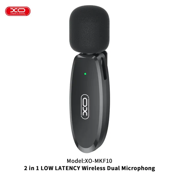 Micro Thu Âm Không Dây XO MKF10 2in1 – Sự Lựa Chọn Hoàn Hảo Cho Thu Âm Chuyên Nghiệp - Micro Thu Âm Chuyên Nghiệp
