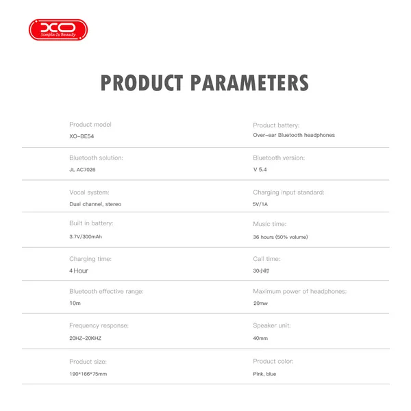 XO BE54: Tai Nghe Không Dây - Đắm Chìm Trong Thế Giới Riêng Với Âm Thanh Sống Động.