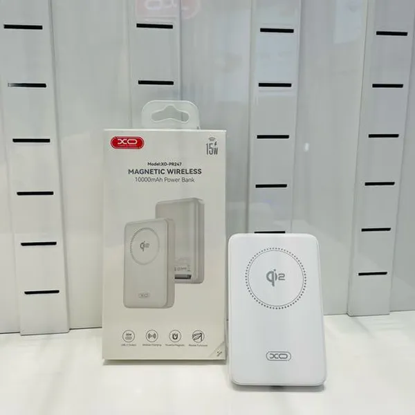 Pin Sạc Dự Phòng Không Dây XO PR247 – Sạc Nhanh, Hiện Đại, Tiện Lợi QI2 15W Cổng Type C PD30W 10.000mAh