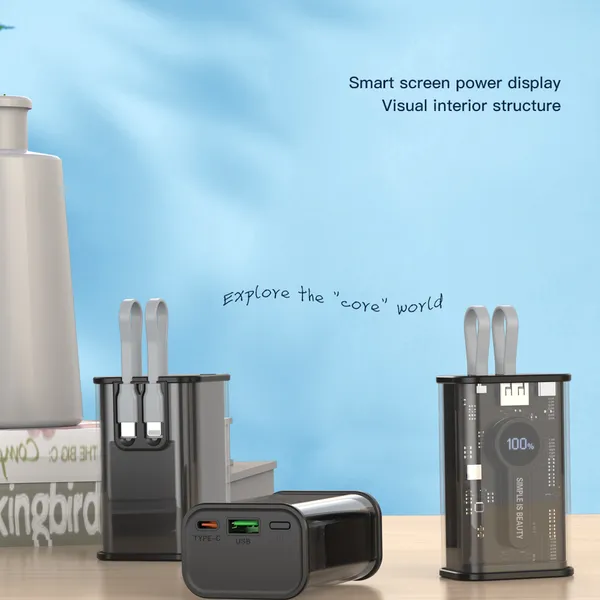 Sạc Dự Phòng XO PB306 Dung Lượng Cao PD20W, Dùng Cho Iphone, Samsung