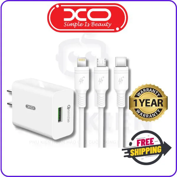 Bộ Sạc Điện Thoại XO L36- Sạc Siêu Tốc Tối Ưu Hiệu Suất