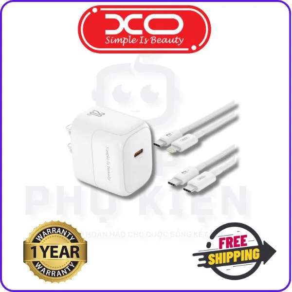Bộ Sạc Điện Thoại XO L136 Công Suất 20W Sạc Cực Nhanh, Đỉnh Cao Công Nghệ