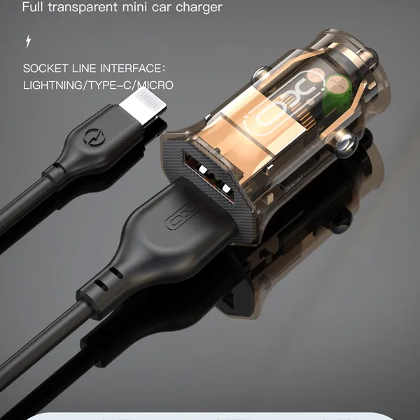 Đầu Sạc Ô Tô XO CC49 2 Cổng USB 2.4A: Sạc Nhanh, An Toàn Công Suất 12W