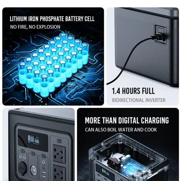 Trạm Lưu Trữ Năng Lượng XO PSA-700 – Giải Pháp Năng Lượng Toàn Diện Cho Cuộc Sống Hiện Đại, Dung Lượng 192,000mAh (614.4Wh)(PSA700)