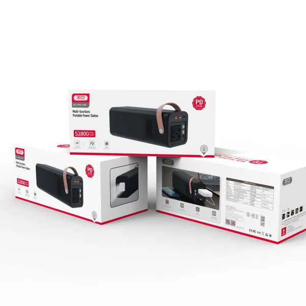 Trạm Lưu Trữ Năng Lượng XO PSA200 – Sự Lựa Chọn Hoàn Hảo Cho Năng Lượng Di Động, Dung Lượng: 52,800mAh