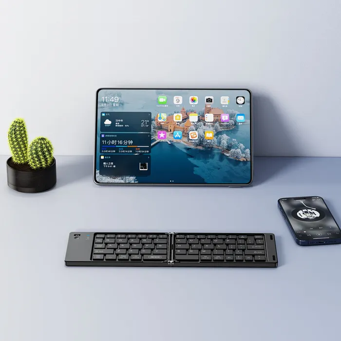 Bàn phím bluetooth XO KB11 - Bàn phím không dây đa năng, gấp gọn tiện lợi