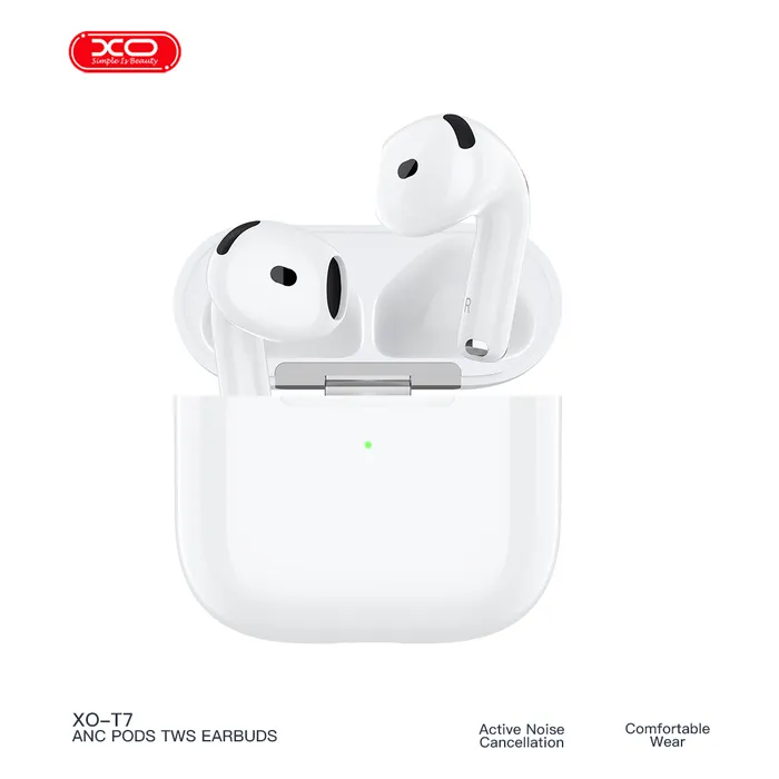 Tai Nghe Airpod Chống Ồn XO T7 ANC Pods: Âm Thanh Sống Động, Kết Nối Ổn Định, Pin Bền Bỉ