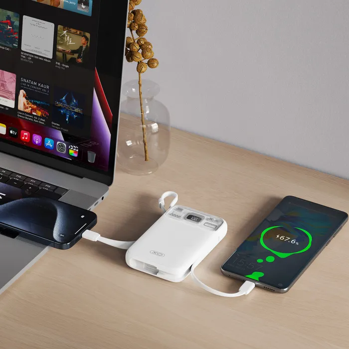 Sạc Dự Phòng XO PR243 10.000mah, Nhỏ Gọn, Mạnh Mẽ, Đi Đâu Cũng Chất