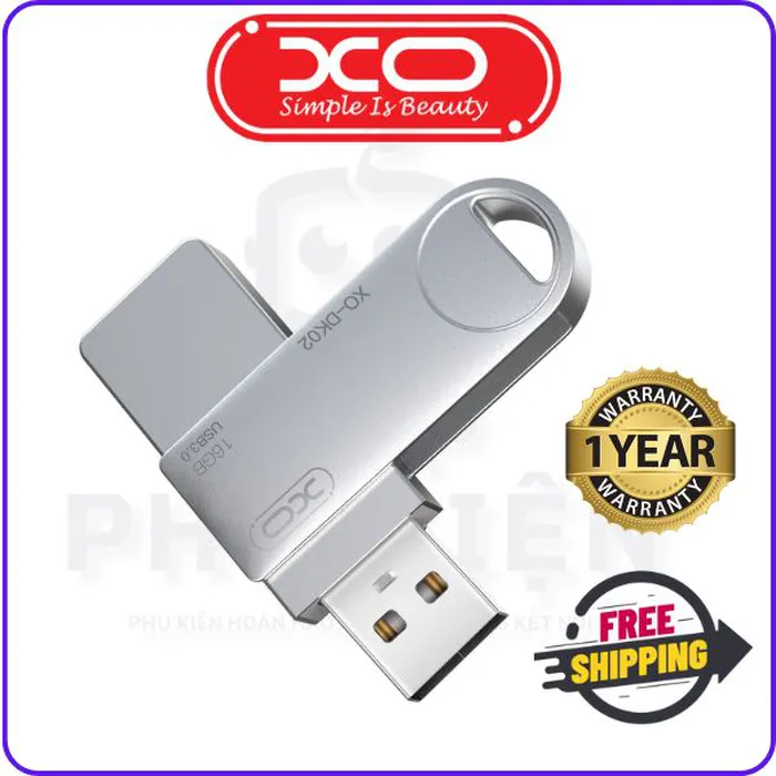 Ổ Đĩa Flash USB 3.0 Xoay Một Đầu XO DK02 – Giải Pháp Bộ Nhớ Tối Ưu