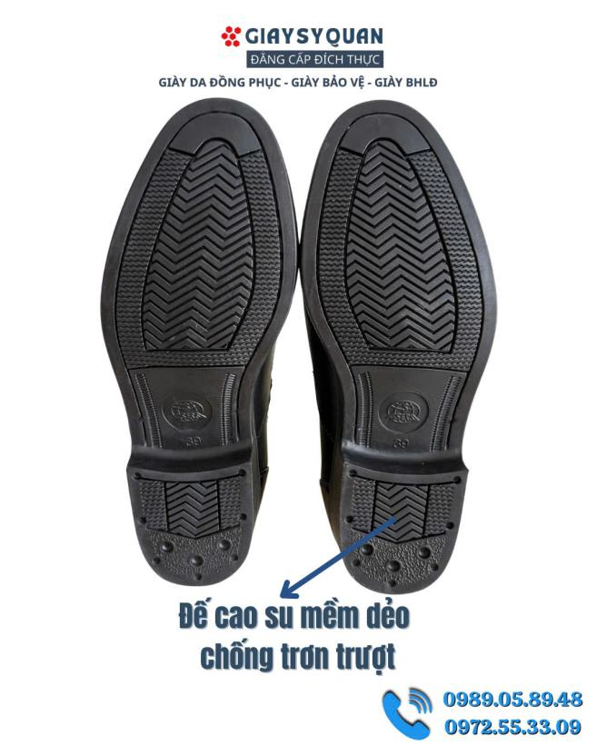 Đế cao su tự nhiên 100% chống trơn trượt tốt