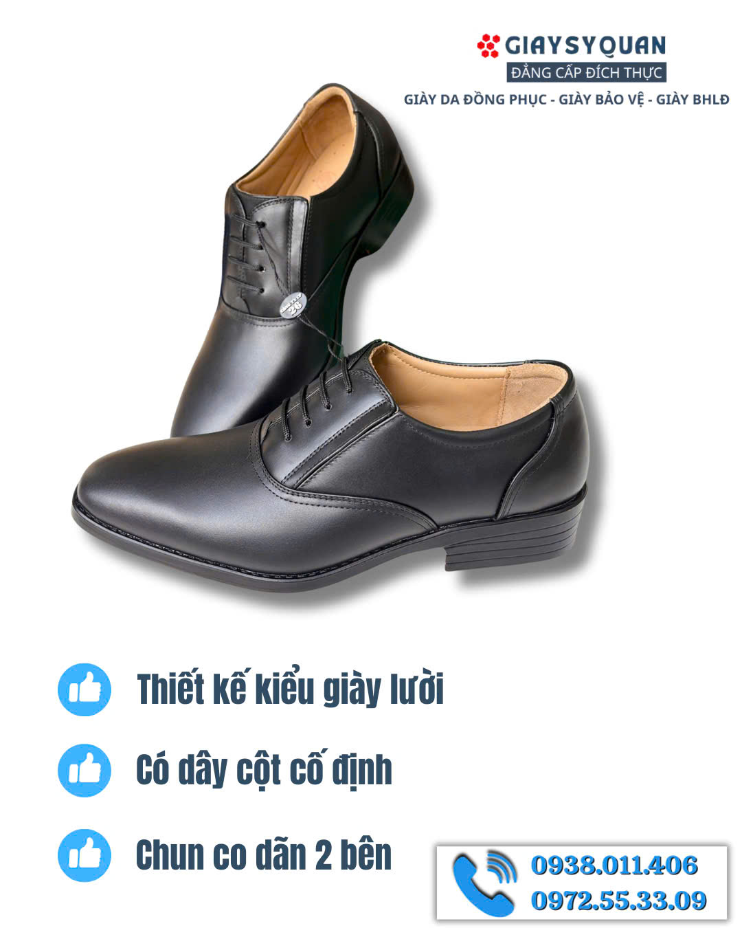 Kiểu dáng Oxford cổ điển sang trọng và tiện lợi