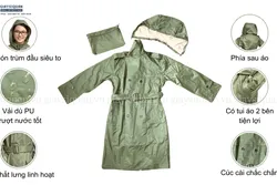 ÁO MƯA MĂNG TÔ CÔNG TY CỔ PHẦN 26 - PHONG CÁCH THỜI TRANG VÀ TIỆN LỢI TRONG MÙA MƯA