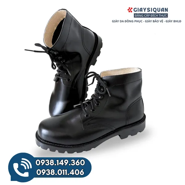 GHỆT (BOOT) DA THẤP CỔ ASECO 32 MÃ GHET-07