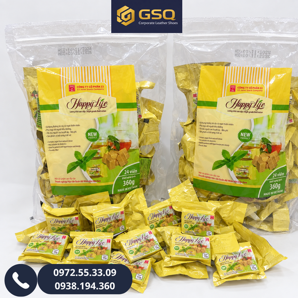 Lương Khô Ăn Kiêng Happy Life 360g – Gói 24 Viên Tiện Dụng