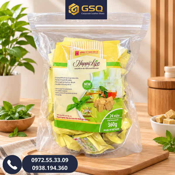 Lương Khô Ăn Kiêng Happy Life 360g – Gói 24 Viên Tiện Dụng