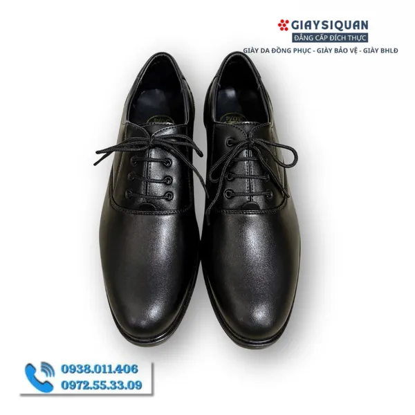 Giày Tây Nam Da Thật 407A,  Giày Công Sở Nam Đẹp , Giày Đồng Phục Nhân Viên Da Thật