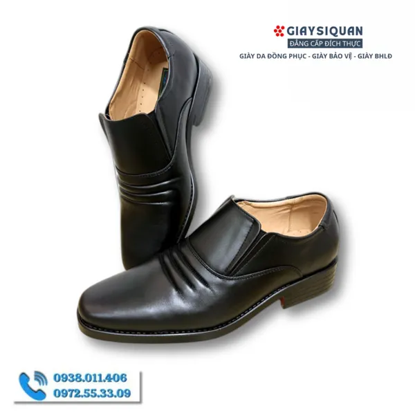 GIÀY LƯỜI DA NAM ASECO 32 714 ĐEN