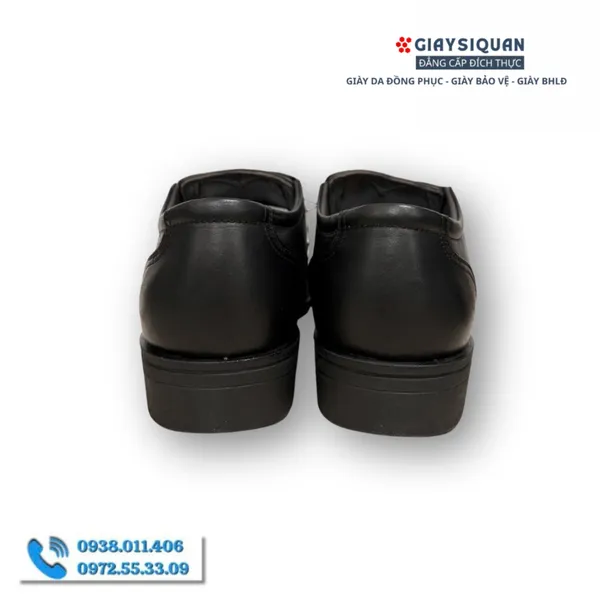 GIÀY DA NAM CAO CẤP LÀM TỪ CHẤT LIỆU DA CỪU MỊN MÀNG, ĐẾ HƠI ÊM ÁI PHONG CÁCH SANG TRỌNG LỊCH LÃM, MÀU ĐEN MÃ 729A