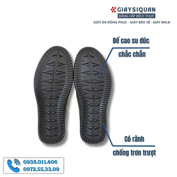 Giày Sục Nam Da Thật Màu Nâu