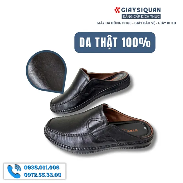 GIÀY SỤC NAM DA THẬT – SỰ KẾT HỢP GIỮA SỰ THOẢI MÁI VÀ LỊCH LÃM