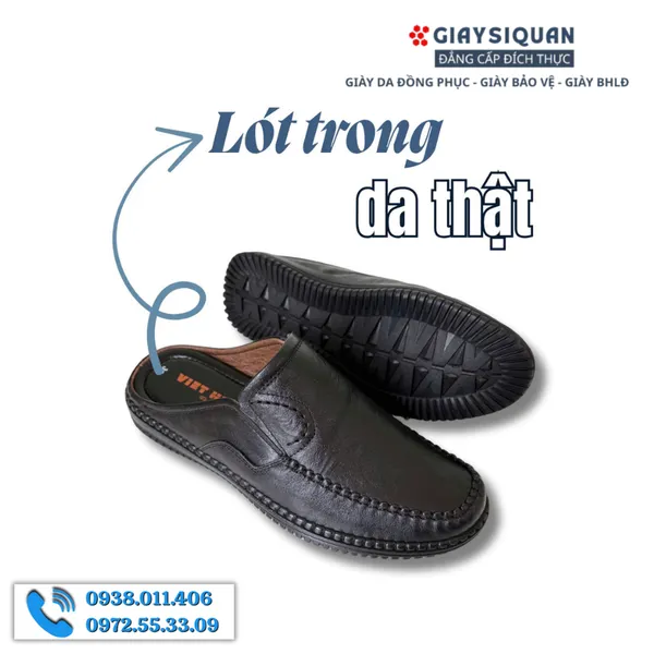 GIÀY SỤC NAM DA THẬT – SỰ KẾT HỢP GIỮA SỰ THOẢI MÁI VÀ LỊCH LÃM