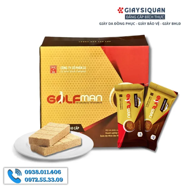 LƯƠNG KHÔ THỂ THAO GOLFMAN 420G/ HỘP