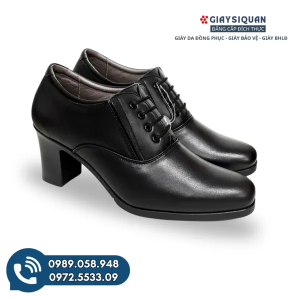 Giày Da Nữ Cao Gót Công Ty 32