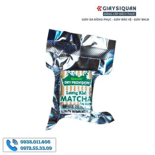 LƯƠNG KHÔ MATCHA TRÀ XANH - 180G/BỊCH